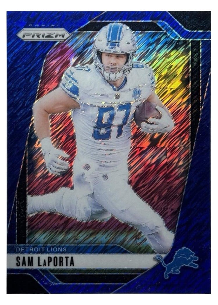 2024 Panini Prizm Base Set Sam LaPorta #96 card