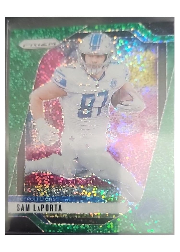 2024 Panini Prizm Base Set Sam LaPorta #96 card