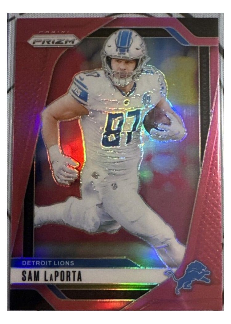 2024 Panini Prizm Base Set Sam LaPorta #96 card