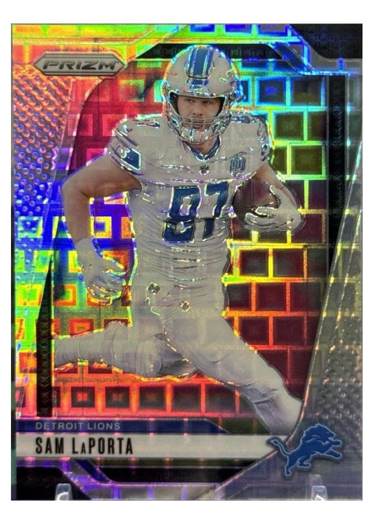 2024 Panini Prizm Base Set Sam LaPorta #96 card