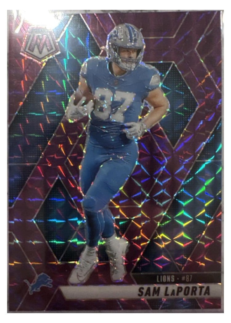2025 Panini Mosaic Base Set Sam LaPorta #63 card
