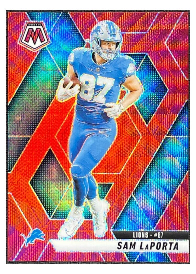 2025 Panini Mosaic Base Set Sam LaPorta #63 card
