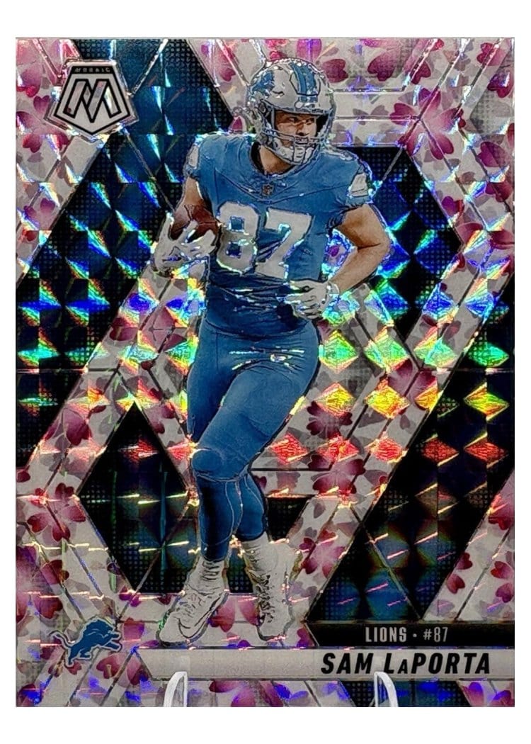 2025 Panini Mosaic Base Set Sam LaPorta #63 card