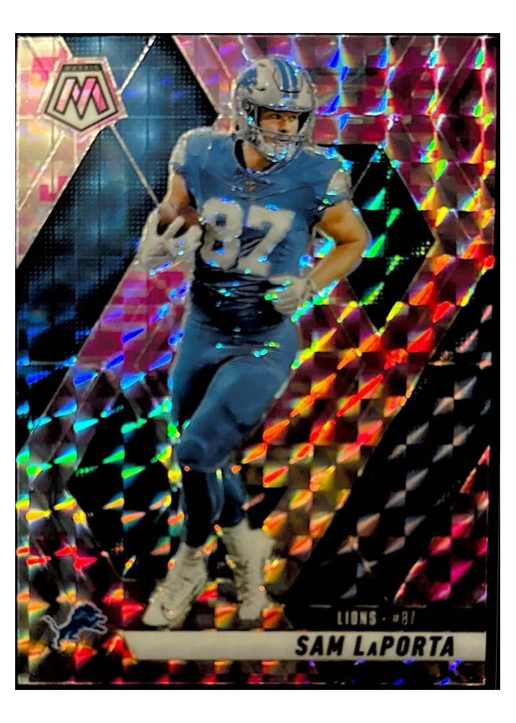 2025 Panini Mosaic Base Set Sam LaPorta #63 card