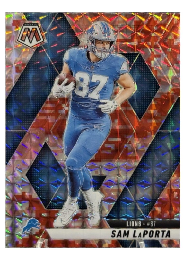 2025 Panini Mosaic Base Set Sam LaPorta #63 card