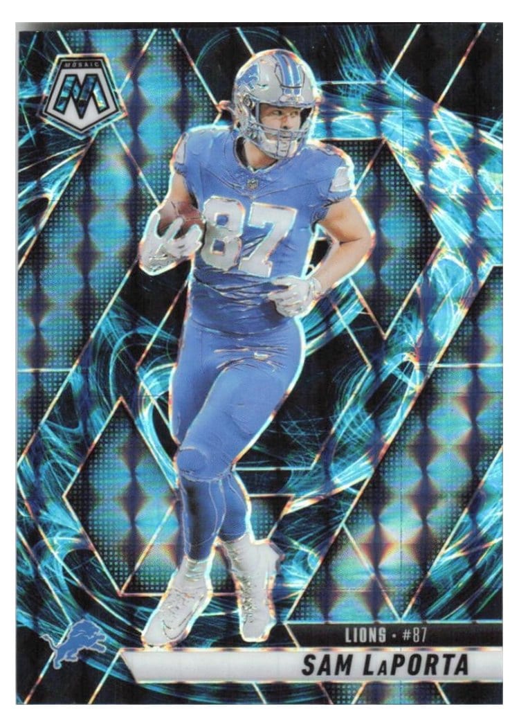 2025 Panini Mosaic Base Set Sam LaPorta #63 card