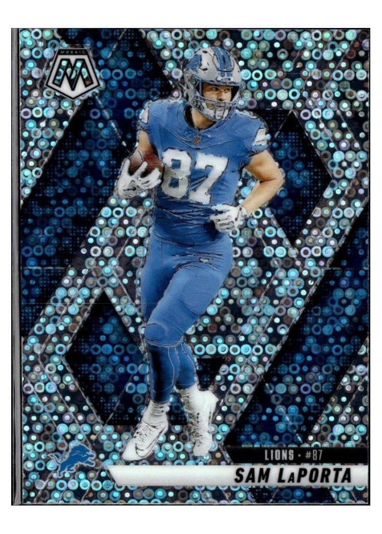 2025 Panini Mosaic Base Set Sam LaPorta #63 card