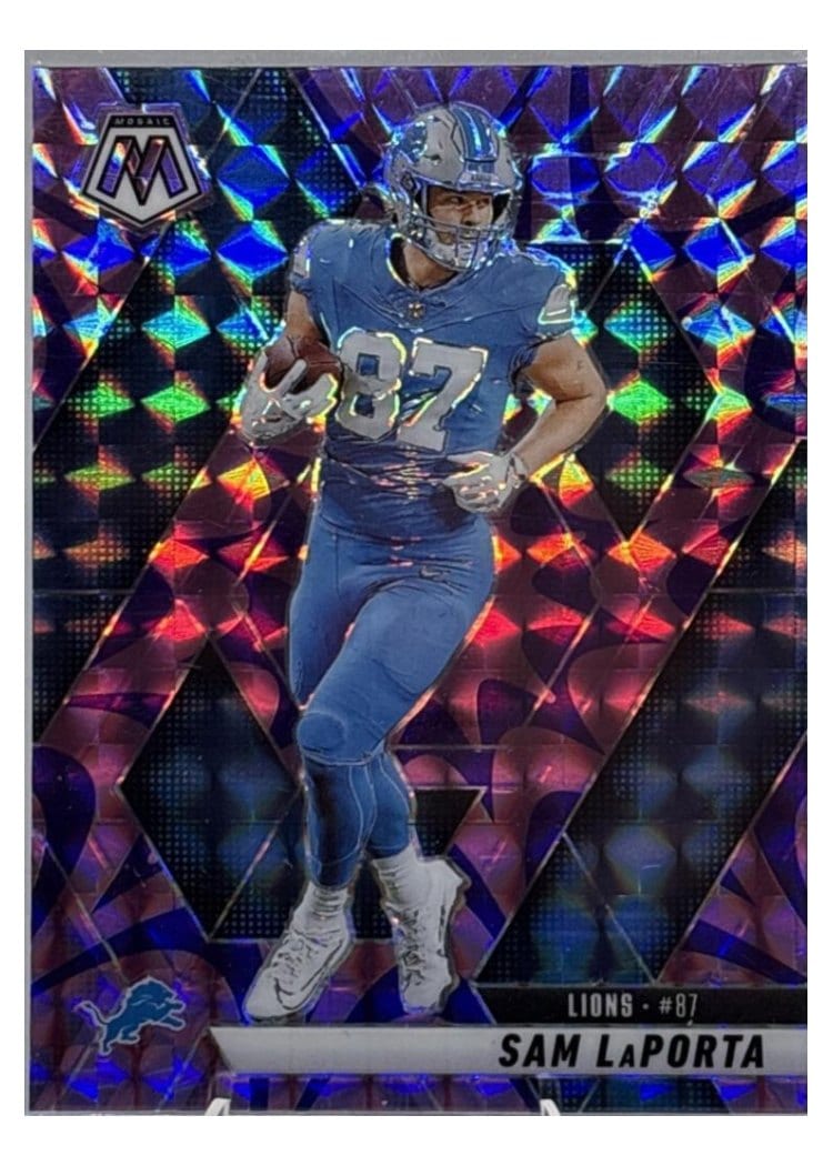 2025 Panini Mosaic Base Set Sam LaPorta #63 card