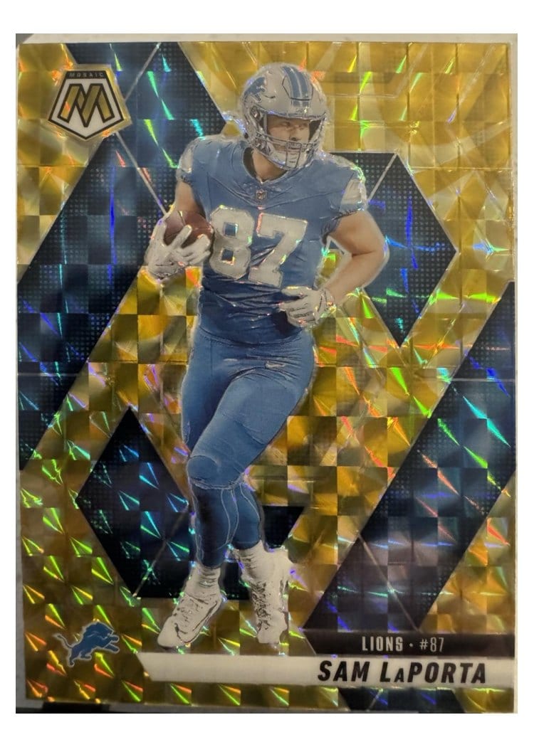 2025 Panini Mosaic Base Set Sam LaPorta #63 card