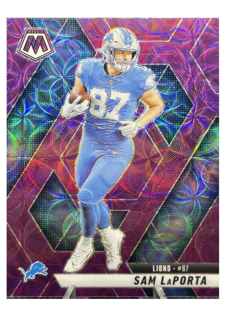 2025 Panini Mosaic Base Set Sam LaPorta #63 card