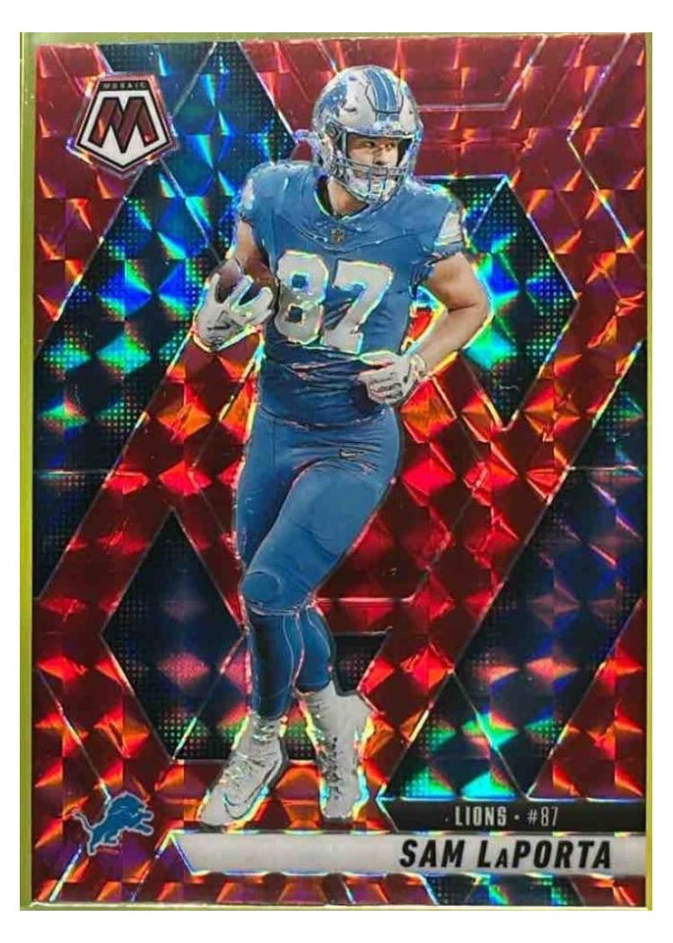 2025 Panini Mosaic Base Set Sam LaPorta #63 card