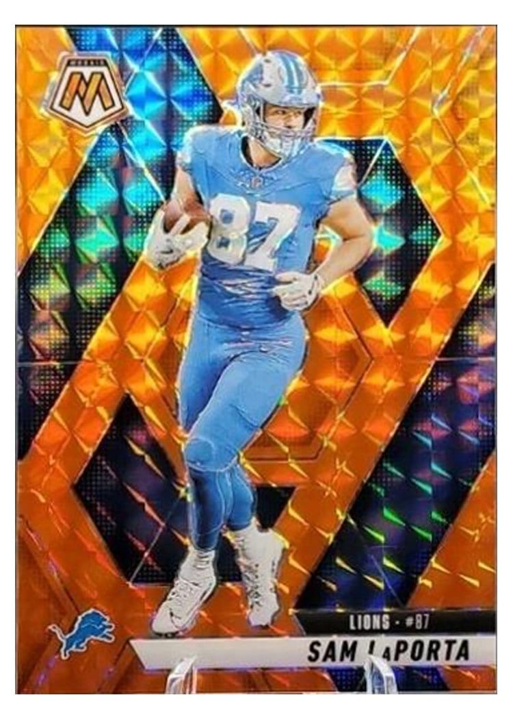 2025 Panini Mosaic Base Set Sam LaPorta #63 card