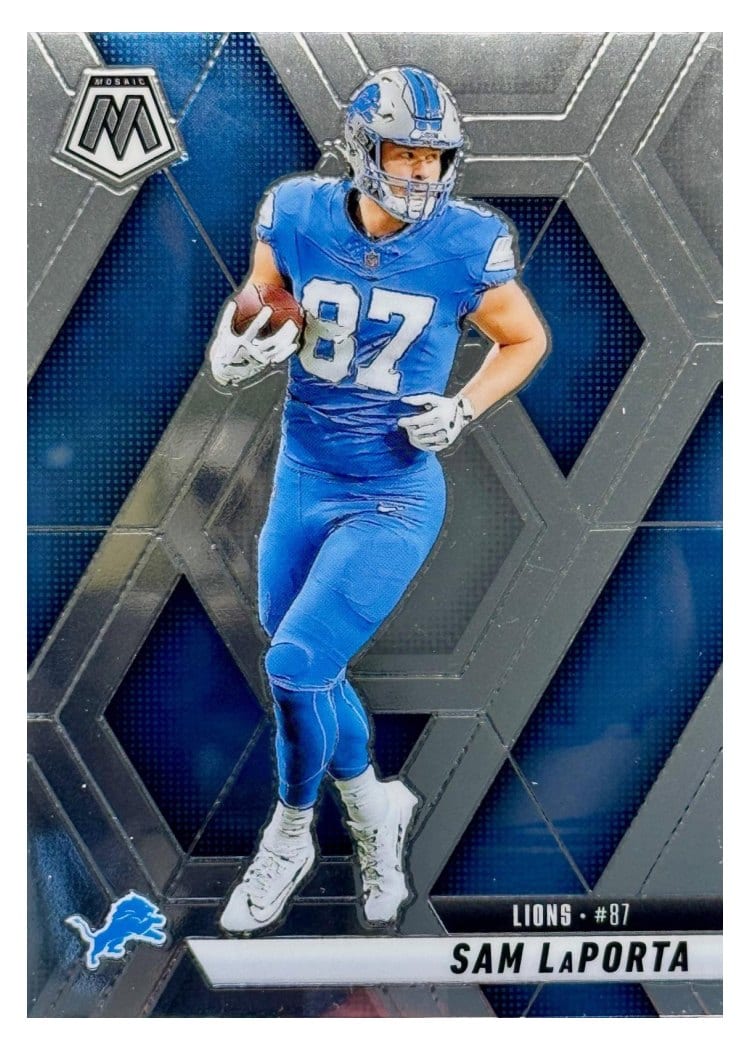 2025 Panini Mosaic Base Set Sam LaPorta #63 card