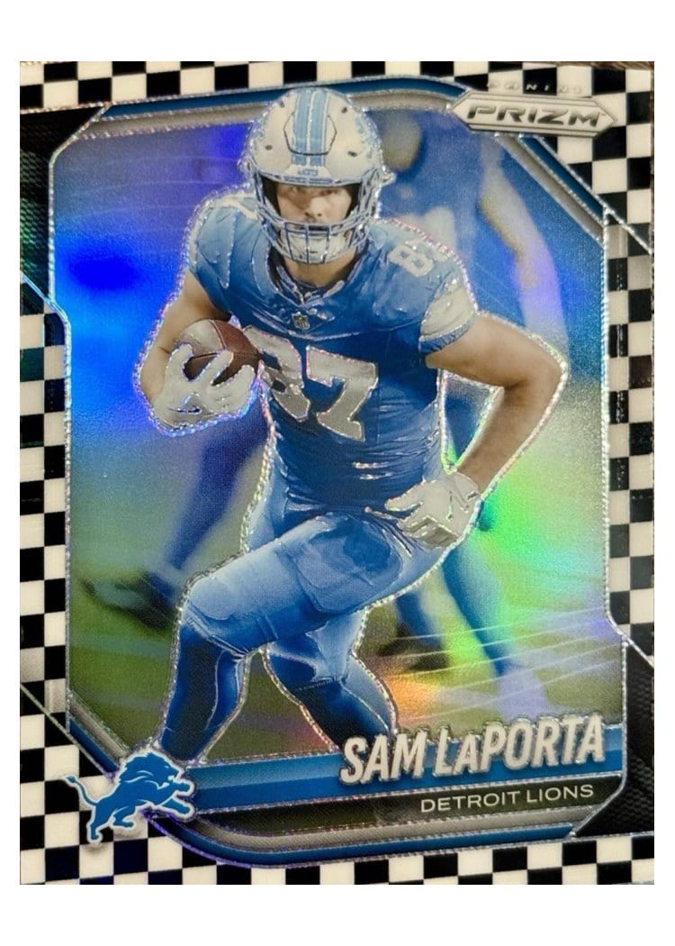 2025 Panini Prizm Base Set Sam LaPorta #122 card