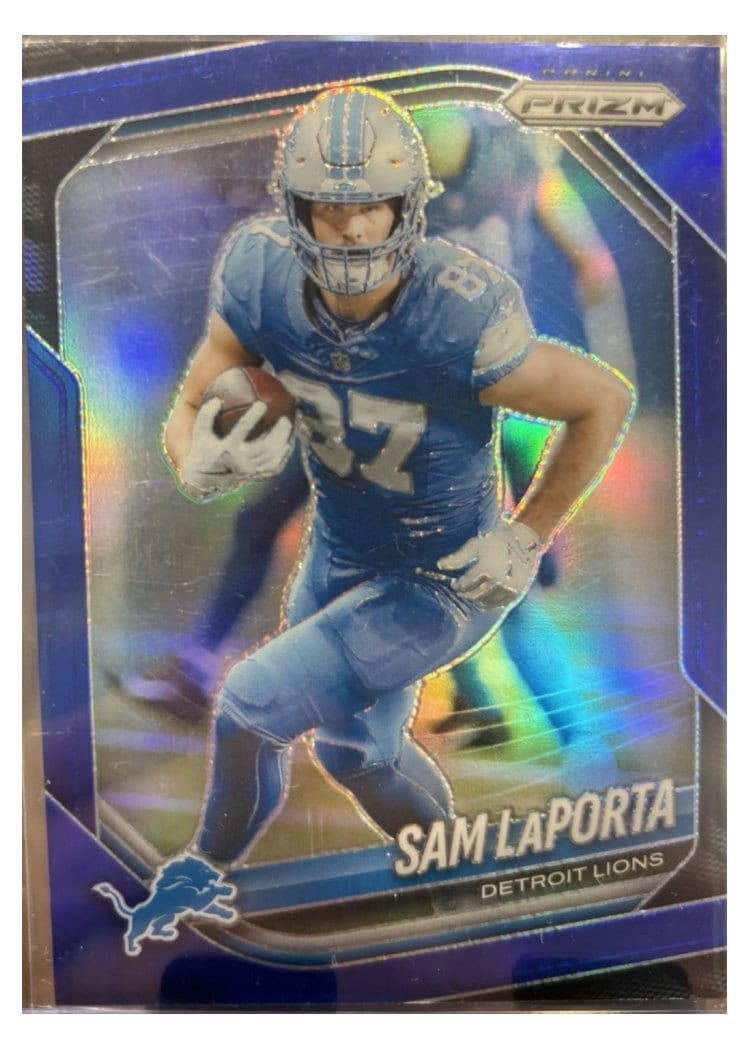 2025 Panini Prizm Base Set Sam LaPorta #122 card