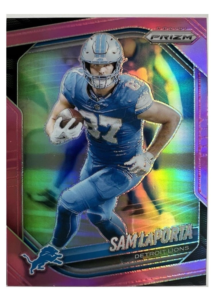 2025 Panini Prizm Base Set Sam LaPorta #122 card