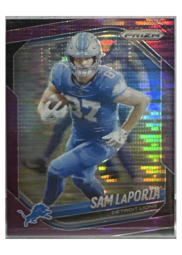 2025 Panini Prizm Base Set Sam LaPorta #122 card