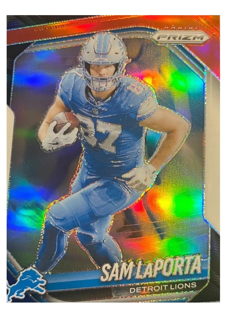 2025 Panini Prizm Base Set Sam LaPorta #122 card