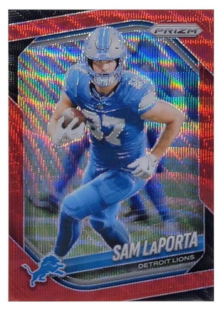 2025 Panini Prizm Base Set Sam LaPorta #122 card