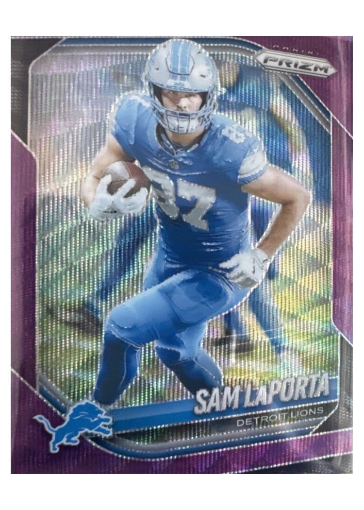 2025 Panini Prizm Base Set Sam LaPorta #122 card
