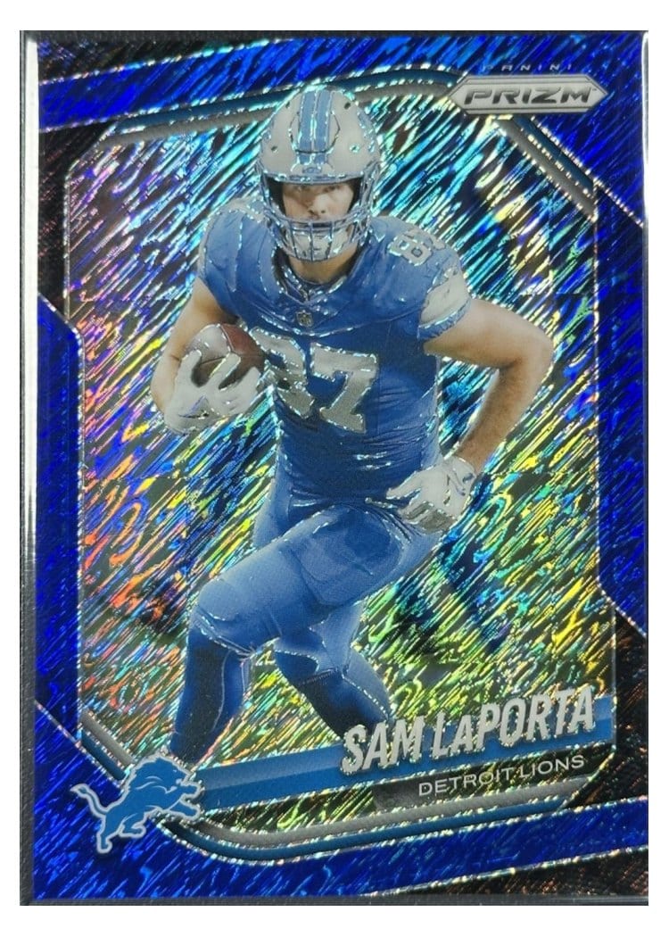 2025 Panini Prizm Base Set Sam LaPorta #122 card