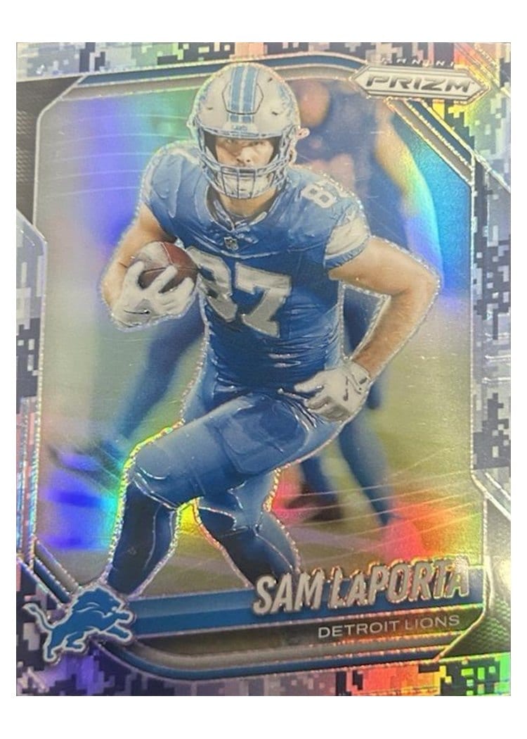 2025 Panini Prizm Base Set Sam LaPorta #122 card