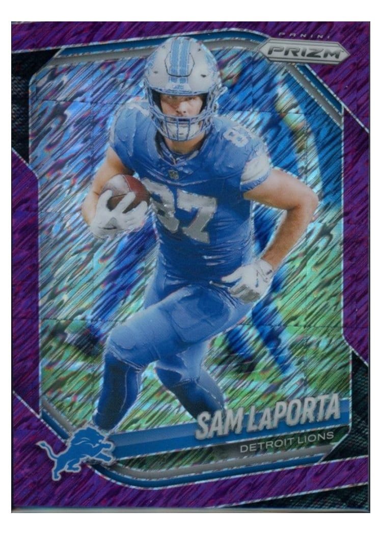 2025 Panini Prizm Base Set Sam LaPorta #122 card
