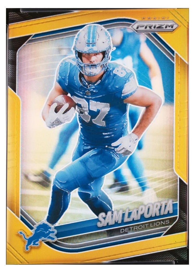 2025 Panini Prizm Base Set Sam LaPorta #122 card