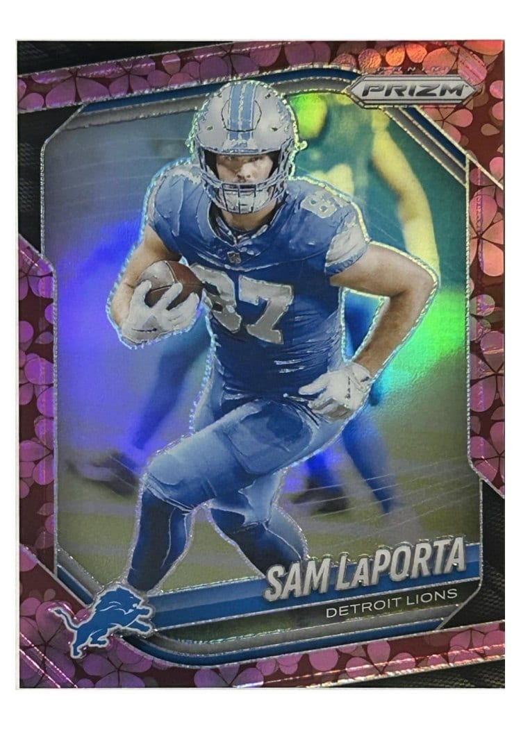 2025 Panini Prizm Base Set Sam LaPorta #122 card
