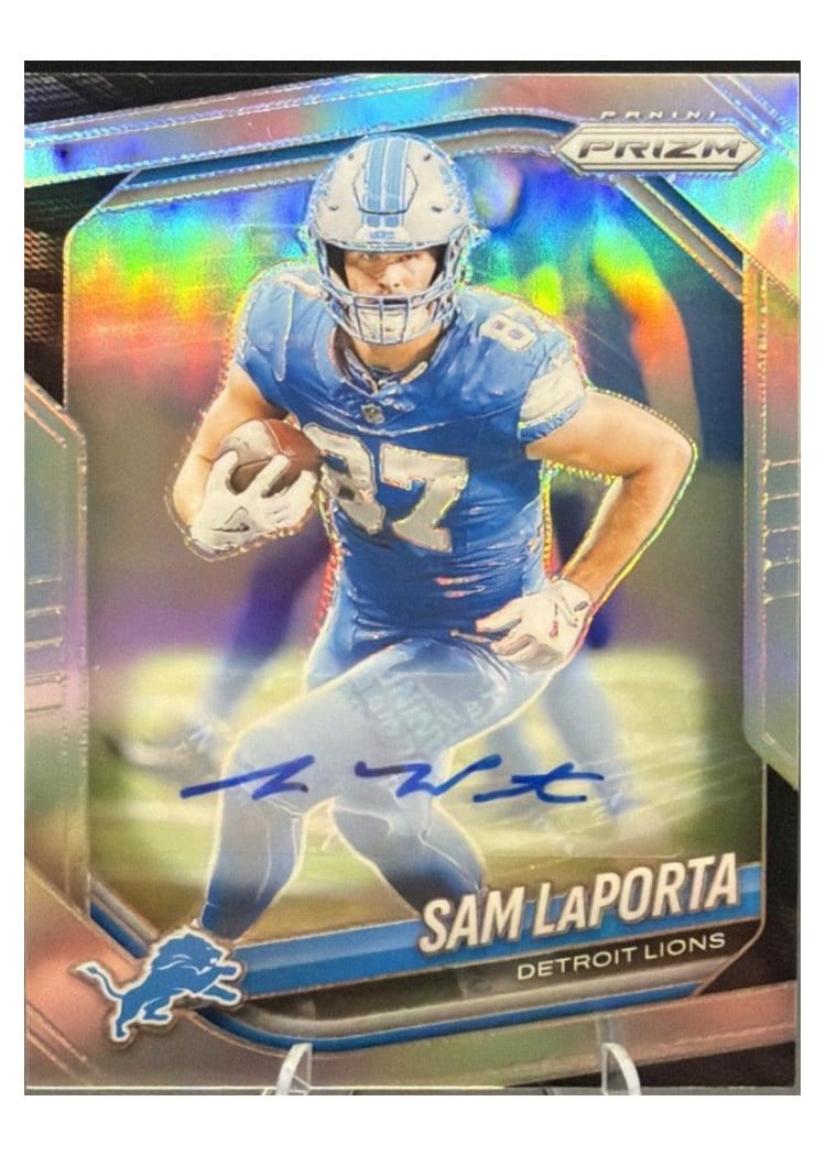 2025 Panini Prizm Base Set Sam LaPorta #122 card