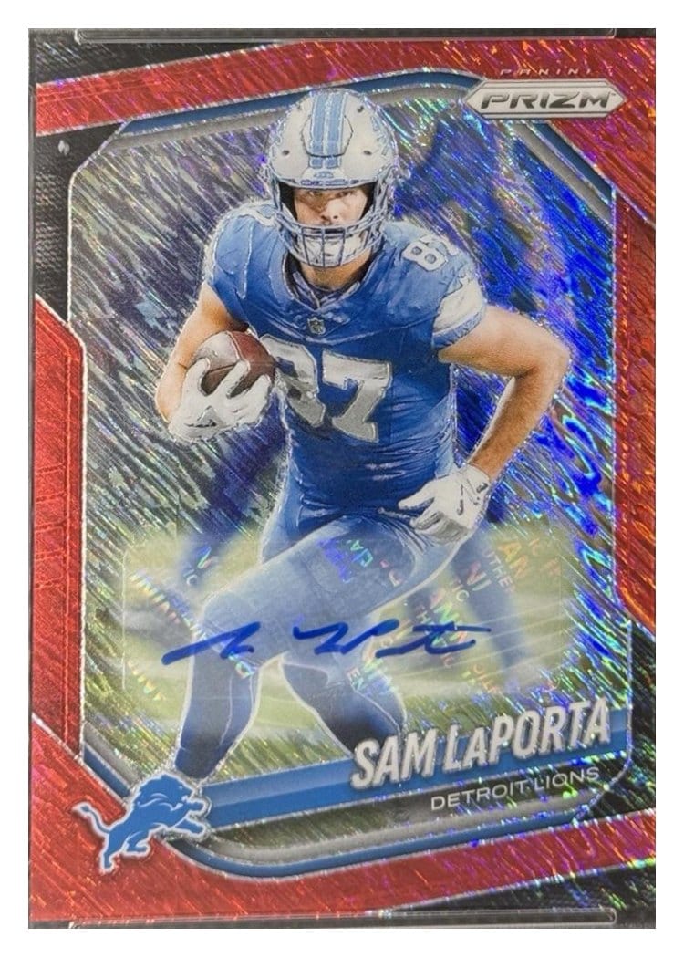 2025 Panini Prizm Base Set Sam LaPorta #122 card