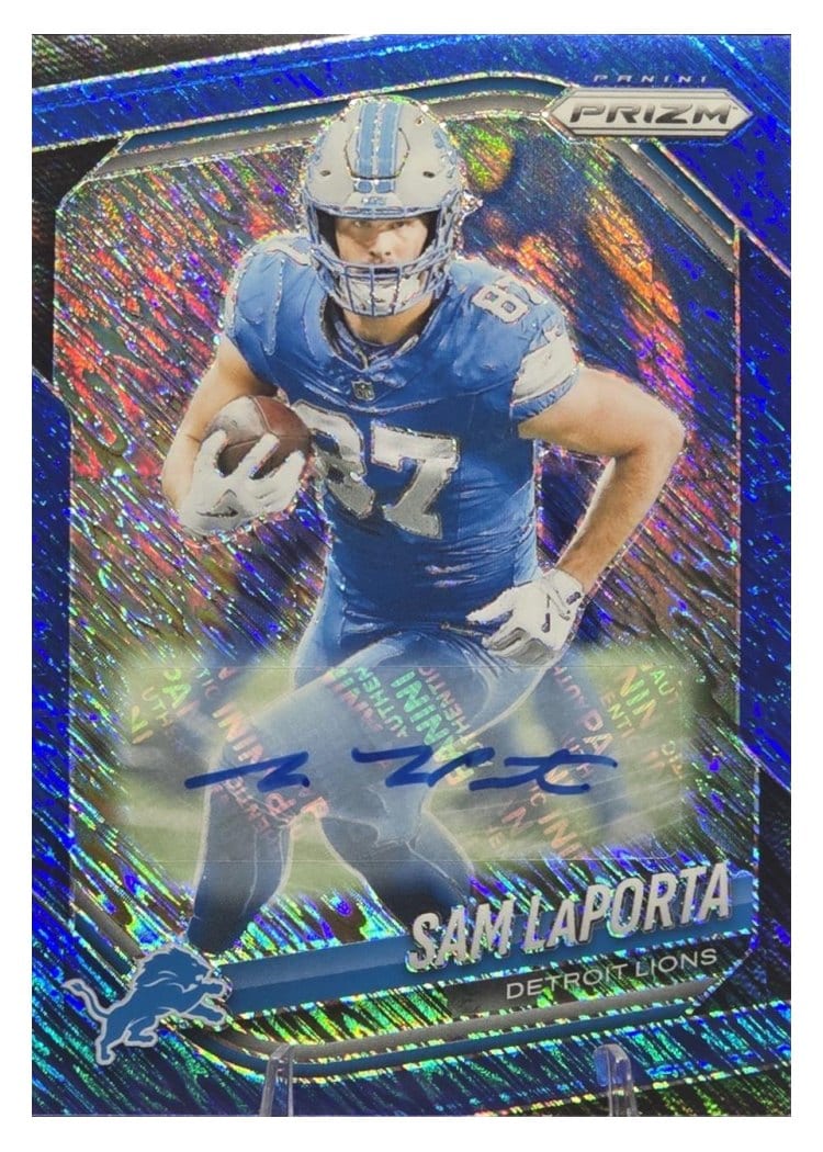 2025 Panini Prizm Base Set Sam LaPorta #122 card
