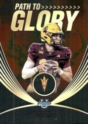 2025 Bowman University Chrome Path to Glory Sam Leavitt #PG-7 card