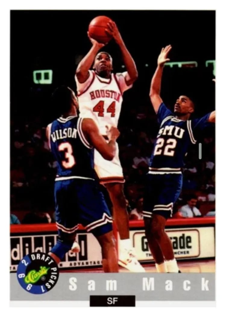 1992 Classic Draft Picks Sam Mack #67 card