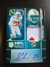 2025 Panini Silhouette NFL Relic Autographs Sam Madison #30 card