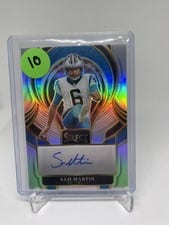 2025 Panini Select Select Signature Prizm Sam Martin #SIP-SMN card