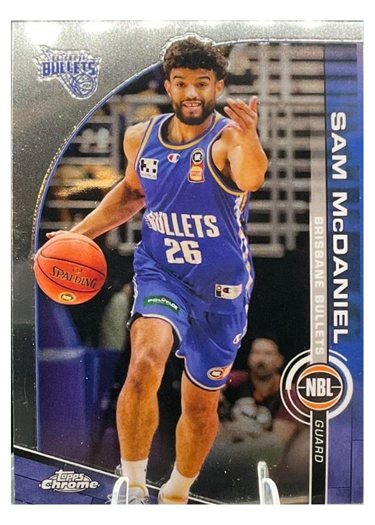 2023-24 Topps Chrome NBL Base Set Sam McDaniel #18 card