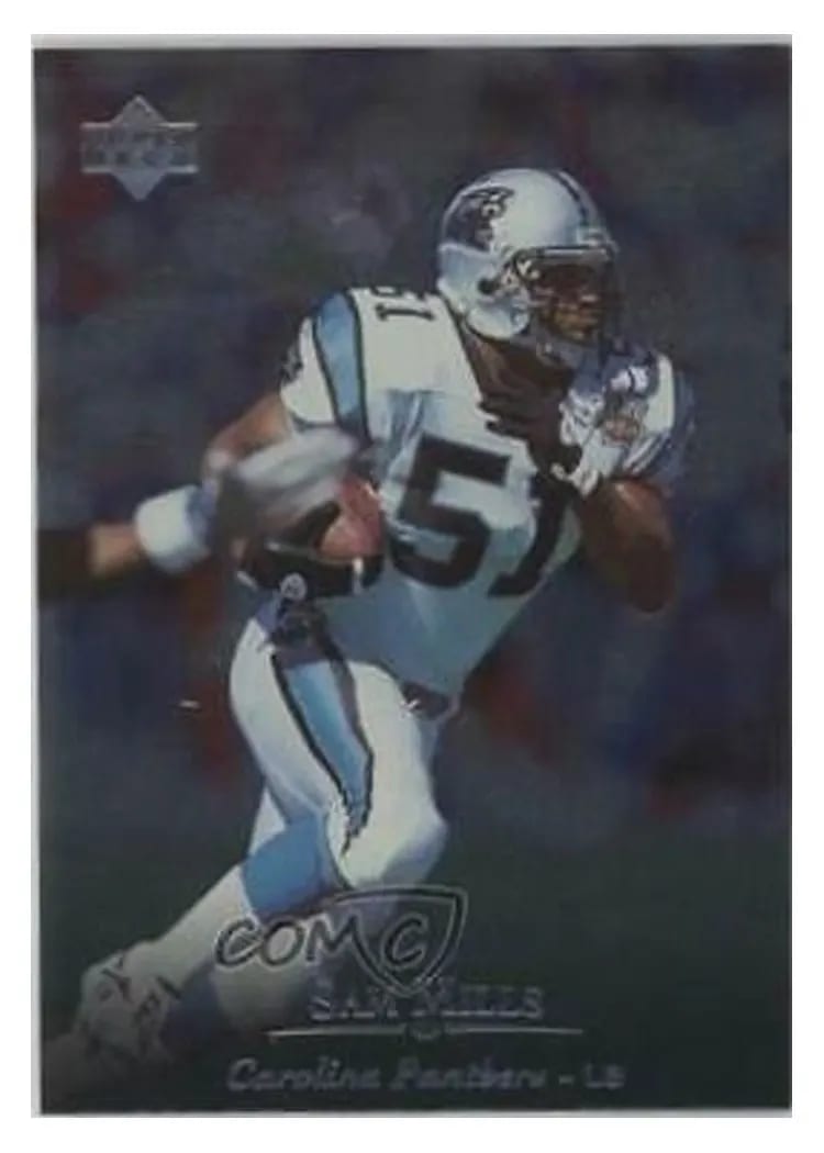 1996 Upper Deck Silver Sam Mills #124 card