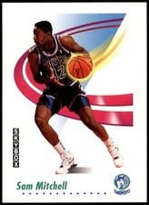 1991-92 SkyBox Base Set Sam Mitchell #171 card