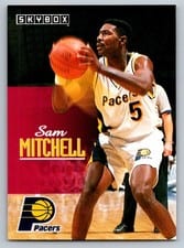1992-93 SkyBox Base Set Sam Mitchell #347 card