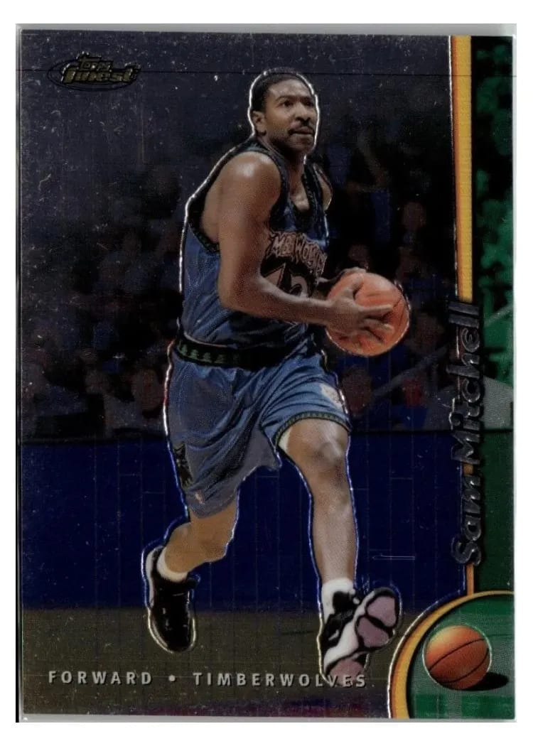 1998 Finest Sam Mitchell #3 card