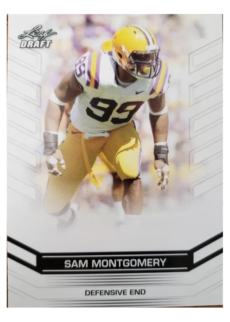 2013 Leaf Draft Sam Montgomery #98 card