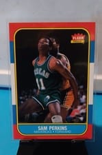 1986 Fleer Sam Perkins #86 card