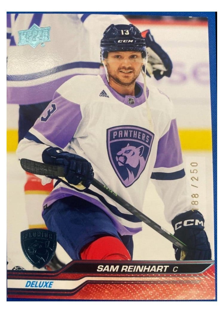 2023-24 Upper Deck Base Set Sam Reinhart #75 card