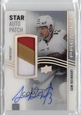 2023-24 Upper Deck Premier Acetate Star Autograph Patch Sam Reinhart #AV-SR card