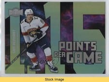 2024-25 Skybox Metal Universe Points Per Game Sam Reinhart #PPG-10 card