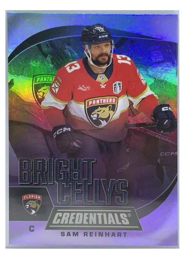 2025-26 Upper Deck Credentials Bright Cellys Sam Reinhart #BC-13 card