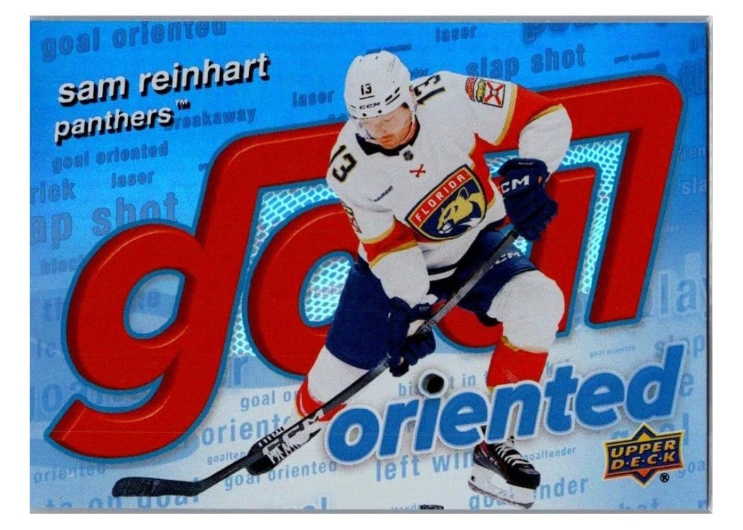 2025-26 Upper Deck Goal Oriented Sam Reinhart #GO-12 card