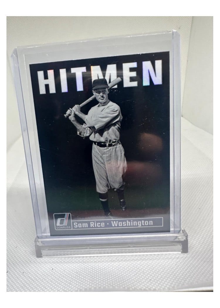 2023 Donruss Hitmen Sam Rice #HM15