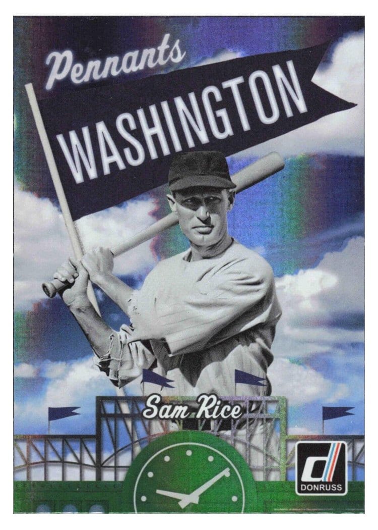 2023 Donruss Pennants Sam Rice #P28